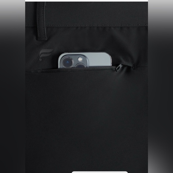 Fabletics The Only Pants Classic Fit Men’s Business Casual Black Size 34x32 - Picture 4 of 16